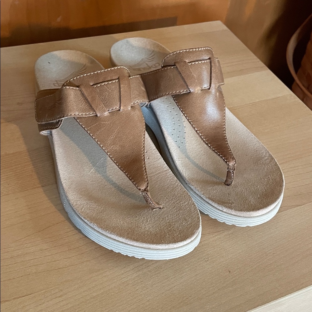 Dansko Leather Sandals, Sz 40 - US 8